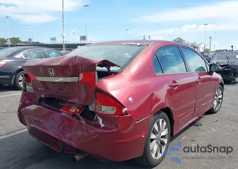 2009 Honda Civic Ex-L from USA, damaged, VIN 2HGFA16929H350484